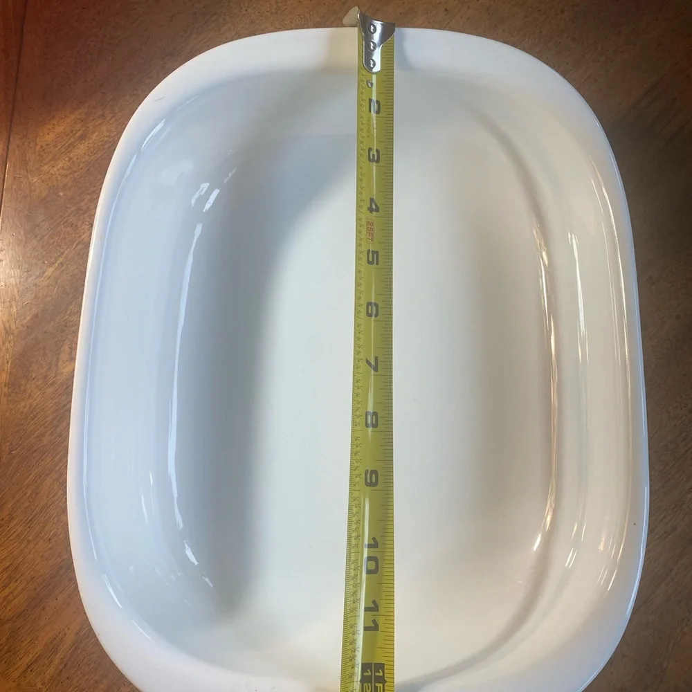 Corelle 3 Qt Simply Lite White Bakeware
